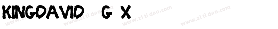 KingDavid-5G2x字体转换