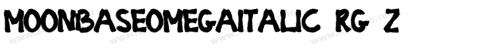 MoonbaseOmegaItalic-rg2z8字体转换