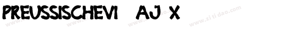 PreussischeVi9-AJ2x字体转换