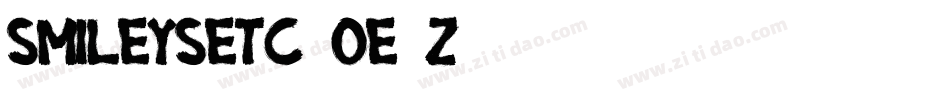 Smileysetc-oE2z字体转换