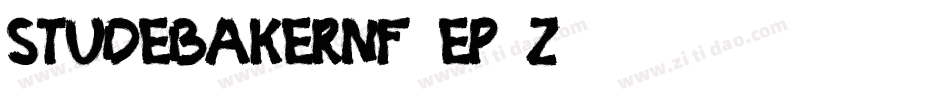 StudebakerNf-EP2z字体转换