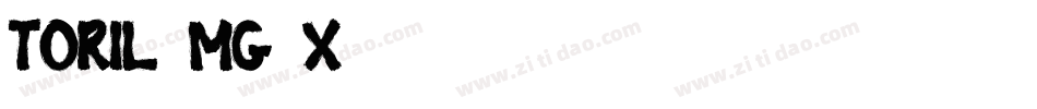 Toril-MG2x字体转换 Toril-MG2x字体转换