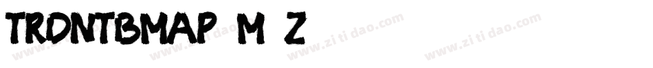 TrdntBmap-m2z2字体转换