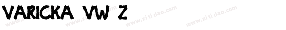 Varicka-VW2z字体转换 Varicka-VW2z字体转换