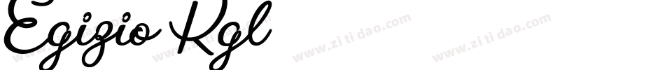 Egizio-Rgl字体转换