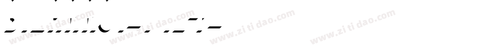 Bizarro1-71L4字体转换