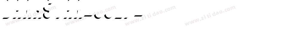 Darkstar-jJl7字体转换