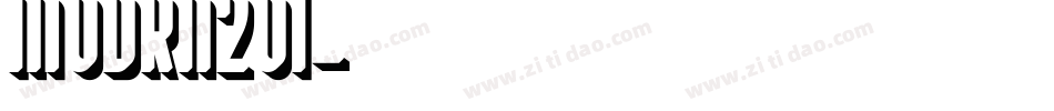 Modrn20i字体转换