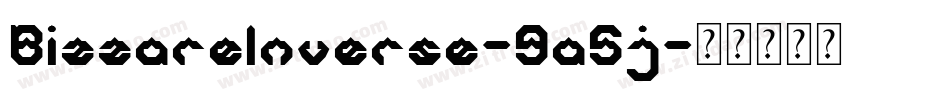 BizzareInverse-9a5j字体转换