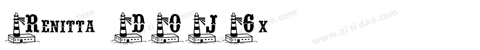 Renitta-DOJ6x字体转换 Renitta-DOJ6x字体转换
