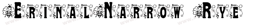 ErinalNarrow-Rye字体转换