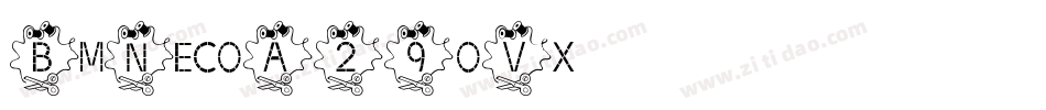 BmNecoA29-oVx字体转换
