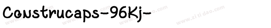 Construcaps-96Kj字体转换