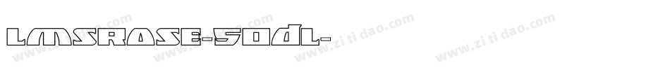 LmsRose-5OdL字体转换