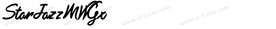 StarJazz-MVVGx字体转换