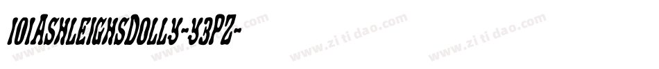 101AshleighsDolly-y3PZ字体转换