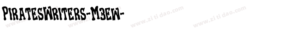 PiratesWriters-M3ew字体转换