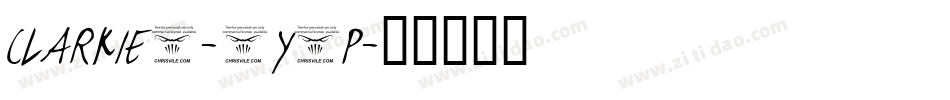 Clarkie2-7Y6P字体转换