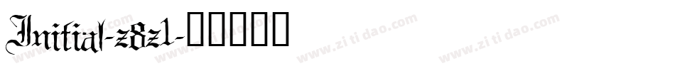 Initial-z8z1字体转换