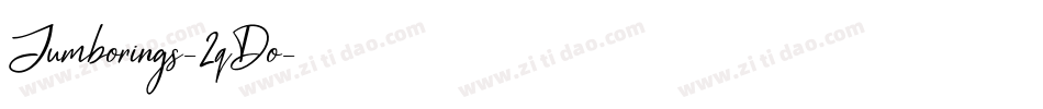 Jumborings-2qDo字体转换