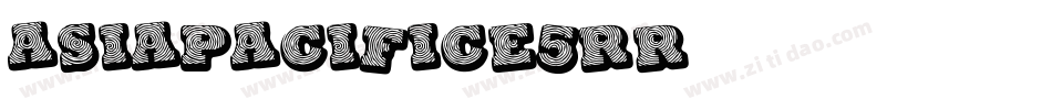 AsiaPacific-E5rr字体转换