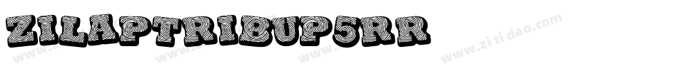 ZilapTribu-p5rR字体转换