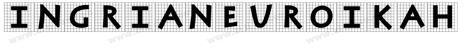 IngrianEuroikaH字体转换