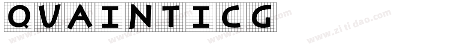 QuaintICG字体转换