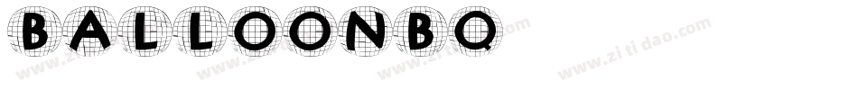 BalloonBQ字体转换
