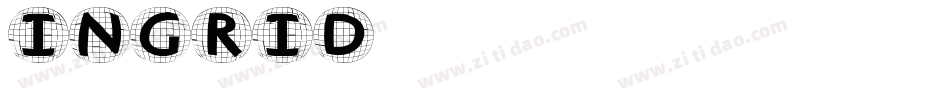 Ingrid字体转换
