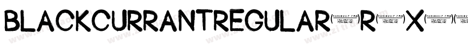 BlackCurrantRegular-R6x3字体转换