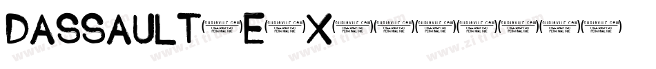 Dassault-e6x3字体转换