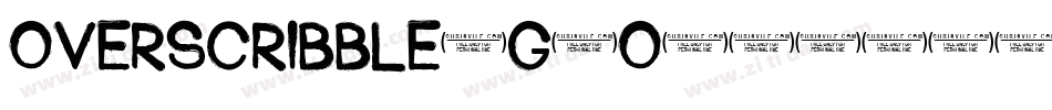 Overscribble-g6o1字体转换