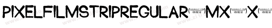 PixelFilmstripRegular-mX6x字体转换