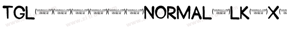 Tgl310341Normal-lK6X字体转换