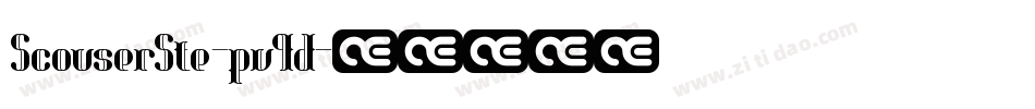 ScouserSte-pv9d字体转换