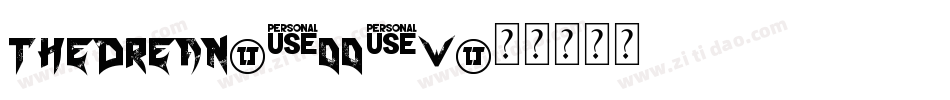 TheDrean-2OO0w字体转换 TheDrean-2OO0w字体转换