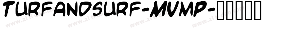 Turfandsurf-MVmP字体转换