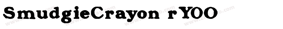 SmudgieCrayon-rY0O字体转换