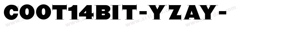 Coot14bit-YzAy字体转换
