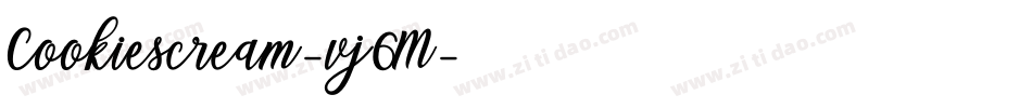Cookiescream-vj6M字体转换