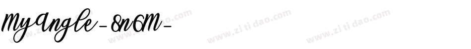 MyAngle-8n6M字体转换