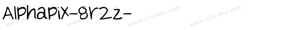 Alphapix-8r2z字体转换 Alphapix-8r2z字体转换