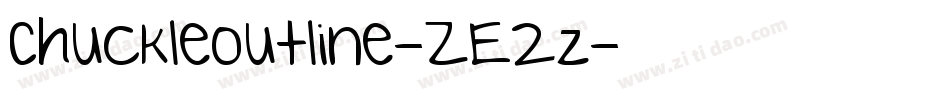ChuckleOutline-ZE2z字体转换