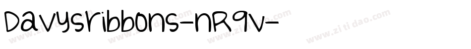 Davysribbons-nR9V字体转换