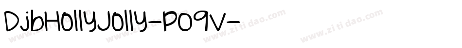 DjbHollyJolly-pO9v字体转换