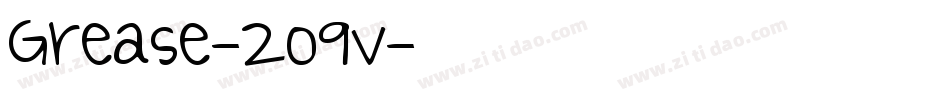 Grease-2O9v字体转换