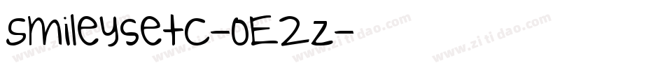 Smileysetc-oE2z字体转换