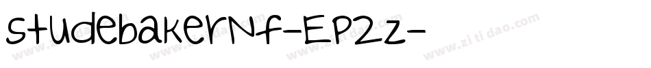 StudebakerNf-EP2z字体转换