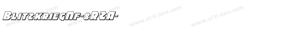 BlitzkriegNf-8RZA字体转换